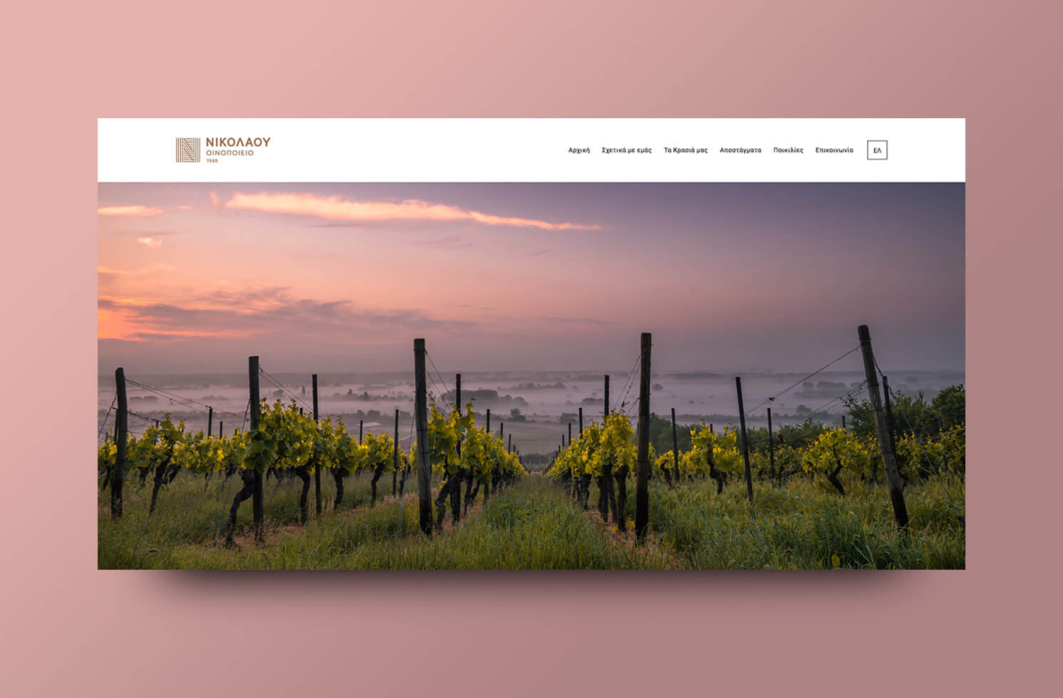S & Team-Website Nikolaou Winery